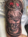 Farbiges Tattoo Hamburg Tattoo Studio Hamburg Tattoo covern Hamburg guter Tätowierer Hamburg Cover Up Tattoo Hamburg Schwarz-Weiß-Tattoo Hamburg